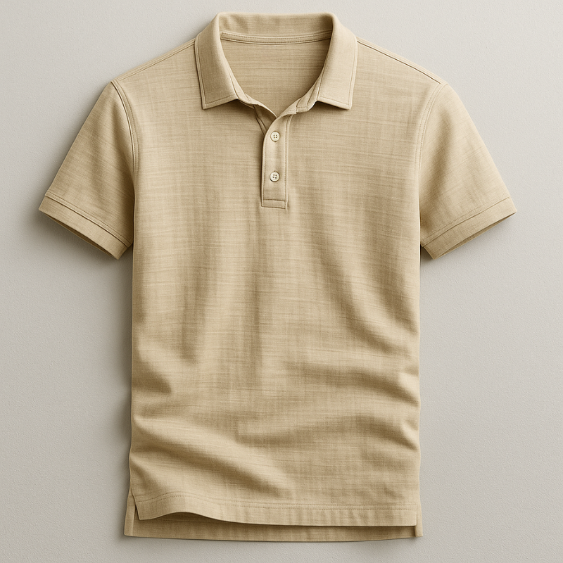 Emerson Linen Polo Shirt