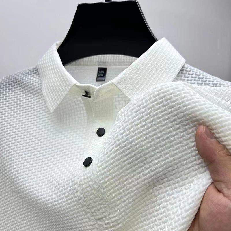 Bracciano Premium Silk Polo Shirt