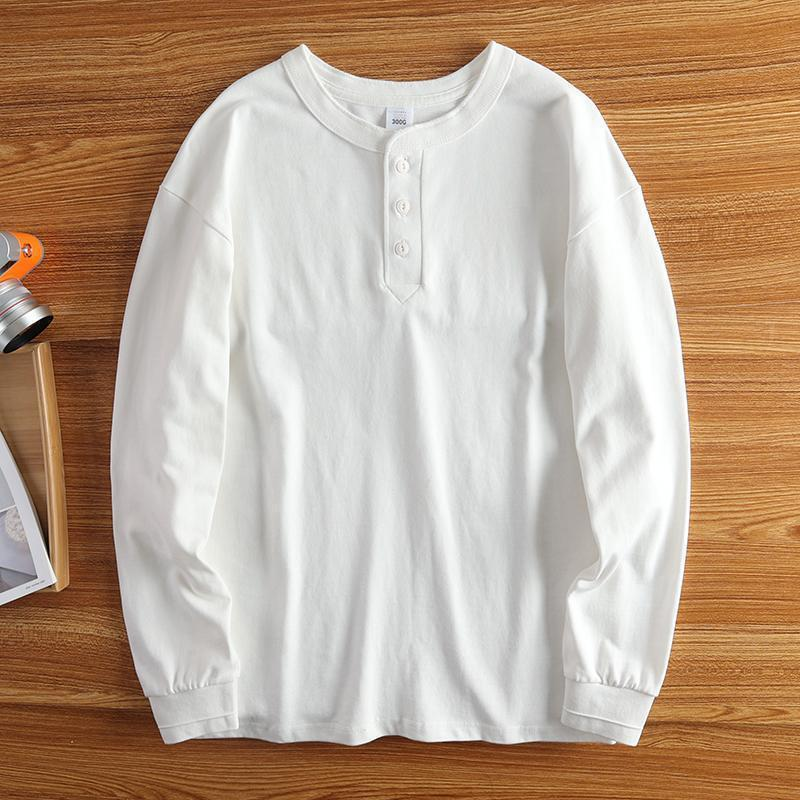 Aldo 3-button Crewneck Pullover