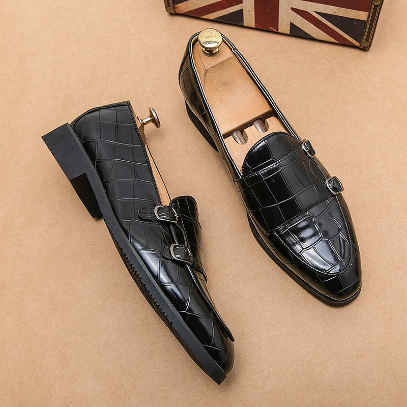 Oliver Crown Leather Loafers