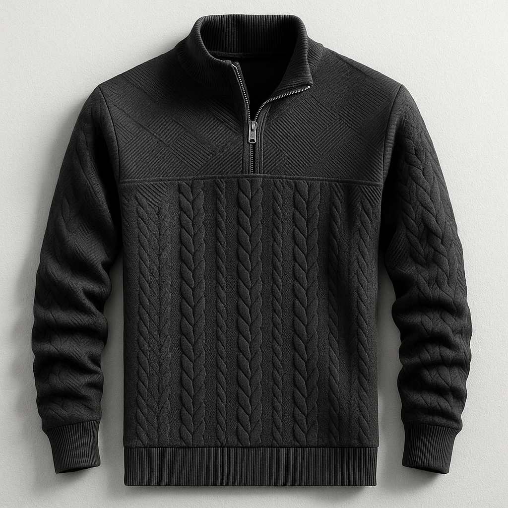 Marlowe Quarter-Zip Sweater