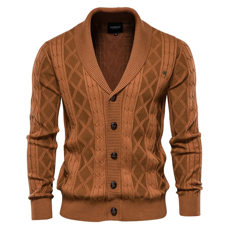 DUMONT LYON™ | MEN'S CARDIGAN WITH BUTTONS