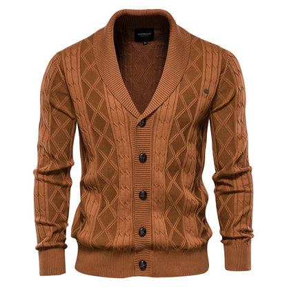 DUMONT LYON™ | MEN'S CARDIGAN WITH BUTTONS