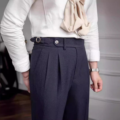 Old Money Old Money Naples Mid-Waist Trousers