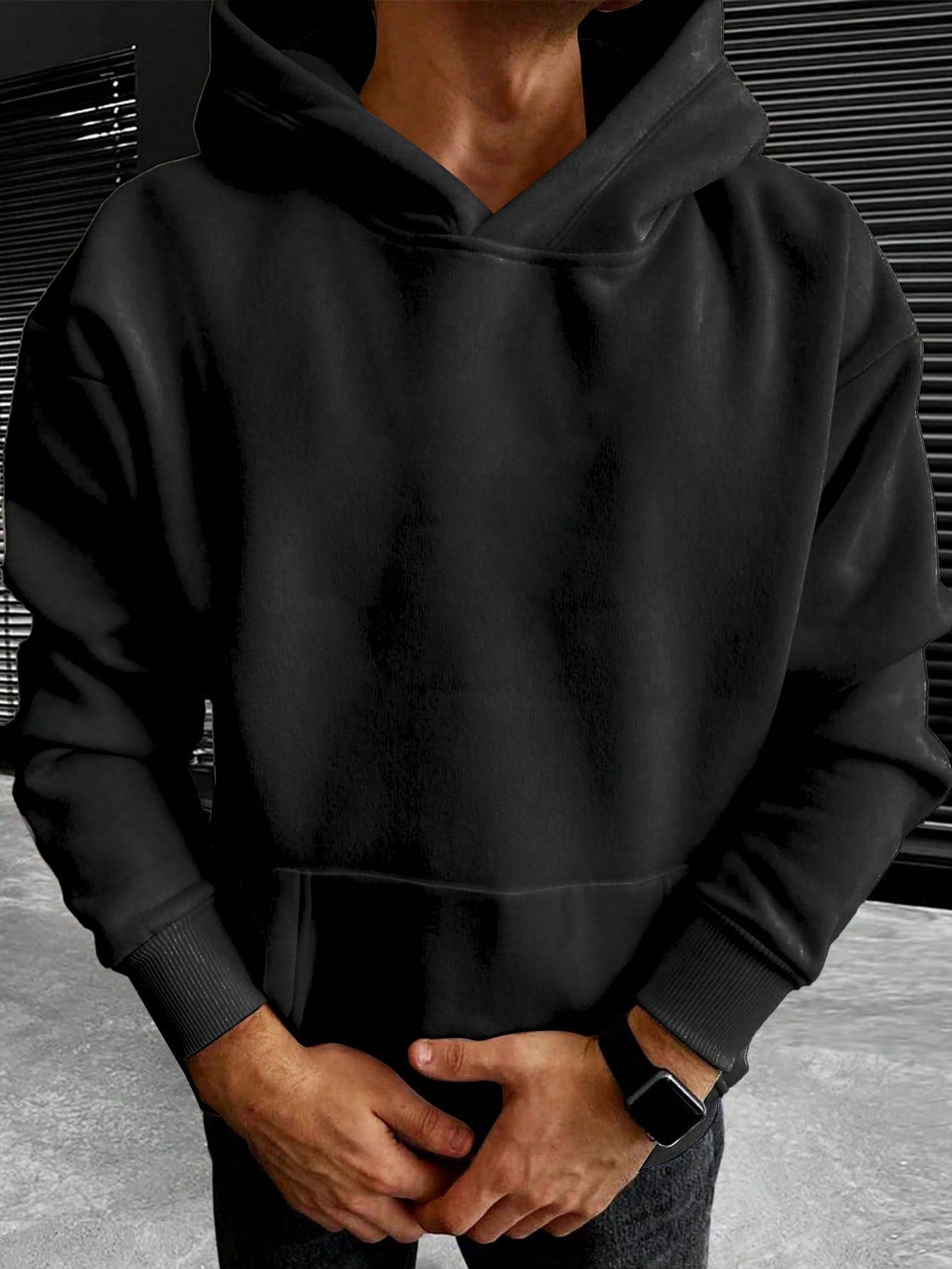 Old Money Classic Solid Hoodie