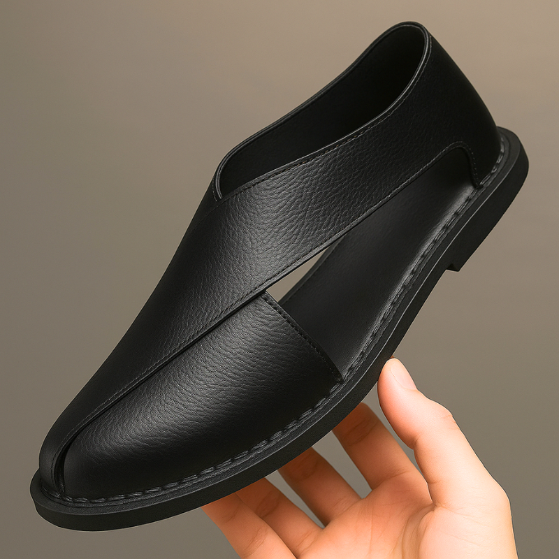 Lusso Italiana Genuine Leather Sandals