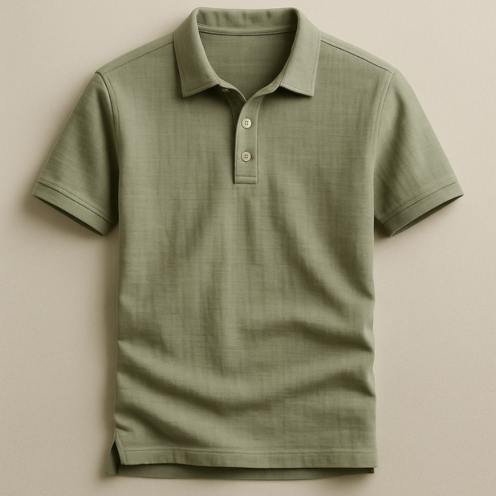 Emerson Linen Polo Shirt