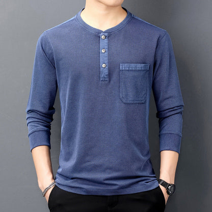 Hampton Waffle Henley Shirt