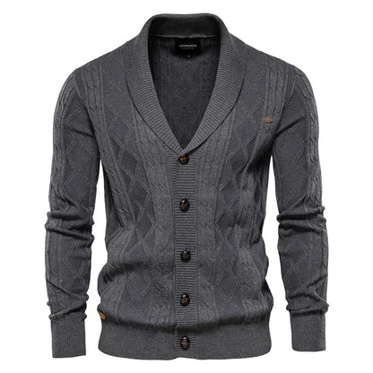 DUMONT LYON™ | MEN'S CARDIGAN WITH BUTTONS