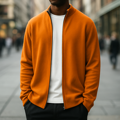 Pauletto Cashmere Zip Cardigan