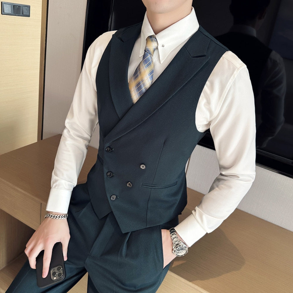 Old Money British Style Casual Vest