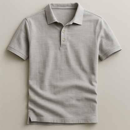Emerson Linen Polo Shirt