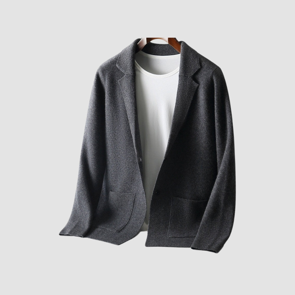 Old Money V-Neck Pure Cashmere Wool Cardigan