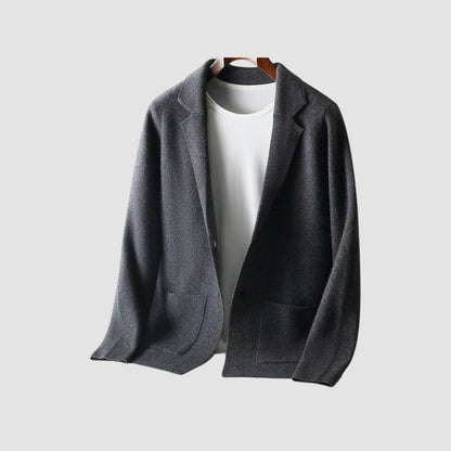 Old Money V-Neck Pure Cashmere Wool Cardigan
