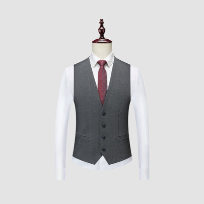 Old Money Elegant Slim Fit Business Formal Suit