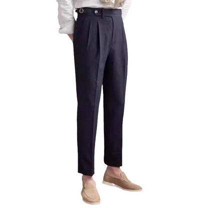 Old Money Old Money Naples Mid-Waist Trousers