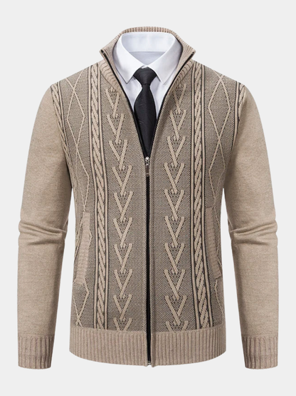 DUMONT LYON | MEN'S VEST WITH LUXURY ZIP