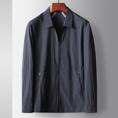 Old Money Lapel Seamless Lightweight Jacket