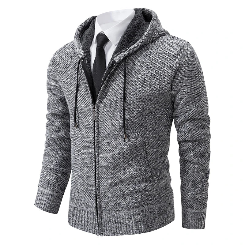 Dumont Lyon | Fleece Zip-Up Cardigan
