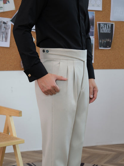 Old Money Old Money High Waist Gurkha Trousers