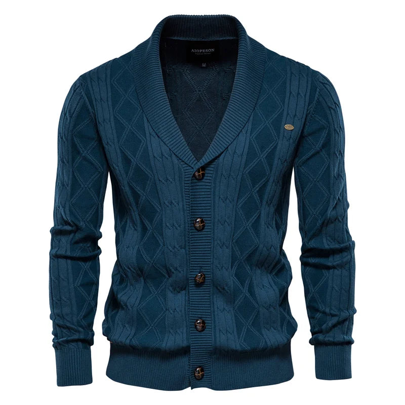 DUMONT LYON™ | MEN'S CARDIGAN WITH BUTTONS