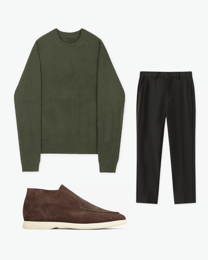 Gentleman Outfit 16 - Olive Green