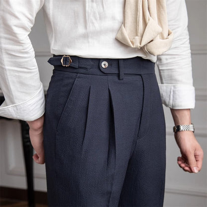 Old Money Old Money Naples Mid-Waist Trousers
