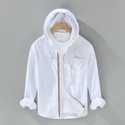 Chelsea Linen Hoodie Shirt
