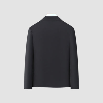 Old Money Casual Lapel Zipper Short Coat