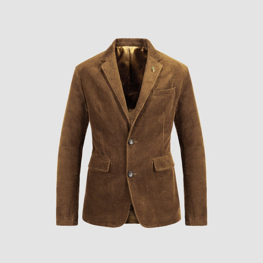 Old Money Corduroy Casual Suit Jacket