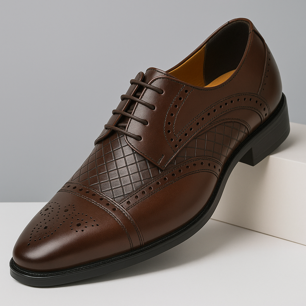 Kensington Leather Brogue Dress Shoes