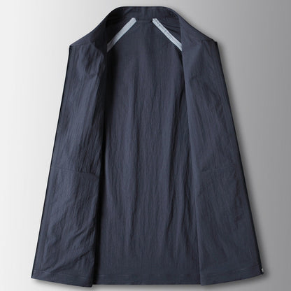 Old Money Lapel Seamless Lightweight Jacket