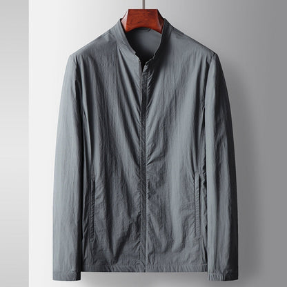 Old Money Stand-Up Collar Luxury Business Casual Jacket