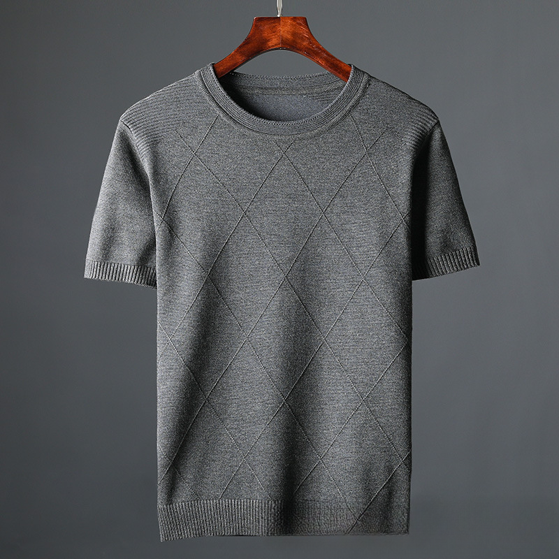 Marquee Grid Knit Tee
