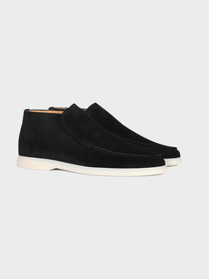 MONACO High Suede Loafers
