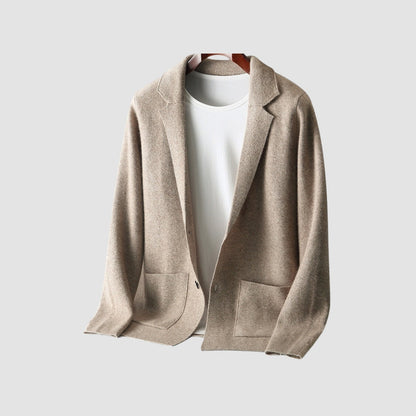 Old Money V-Neck Pure Cashmere Wool Cardigan