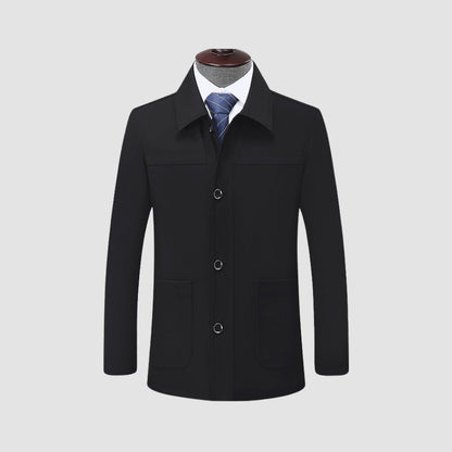 Old Money Lapel Collar Short Coat