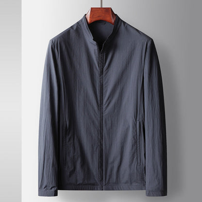 Old Money Stand-Up Collar Luxury Business Casual Jacket