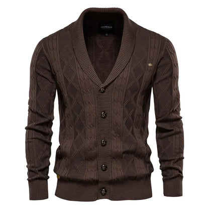 DUMONT LYON™ | MEN'S CARDIGAN WITH BUTTONS