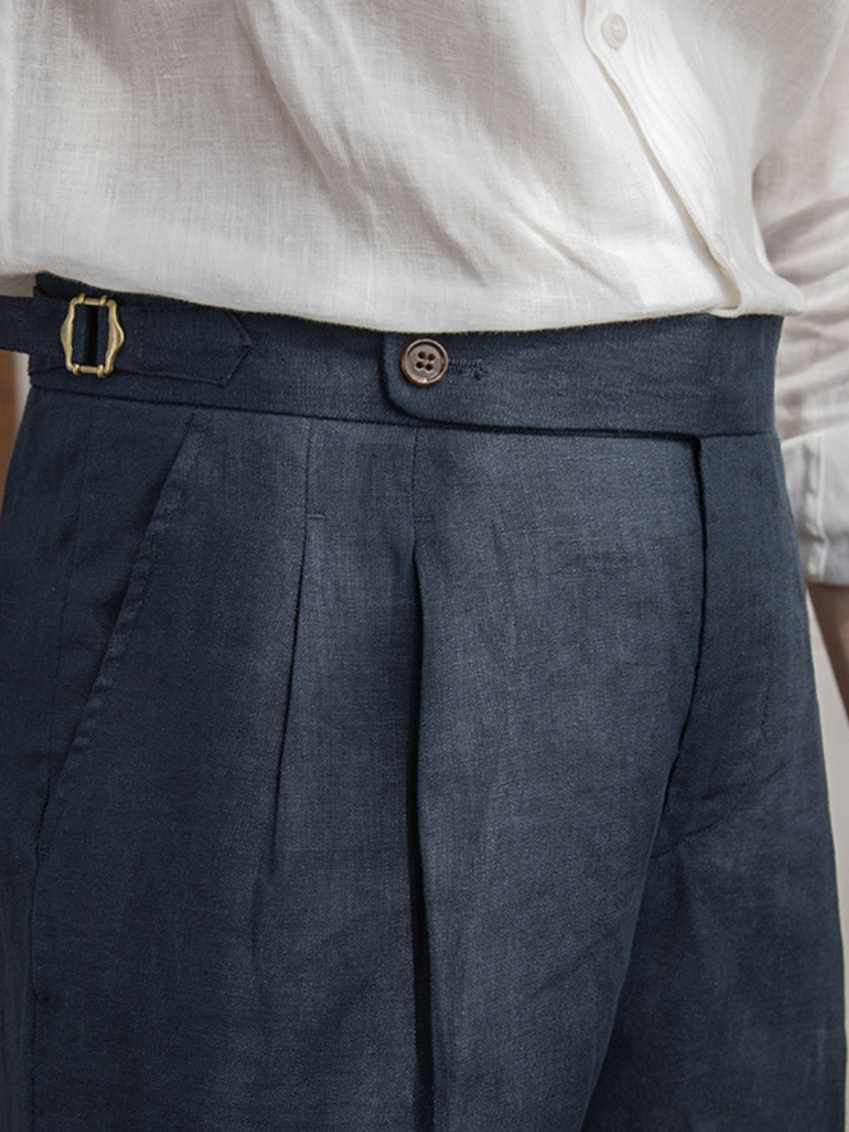 Old Money Old Money High End Linen Shorts