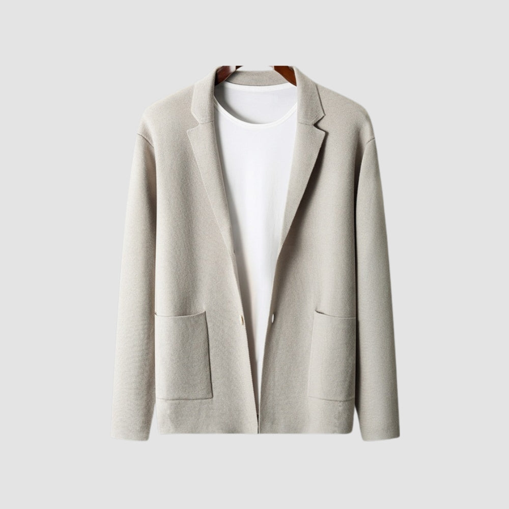 Old Money V-Neck Pure Cashmere Wool Cardigan
