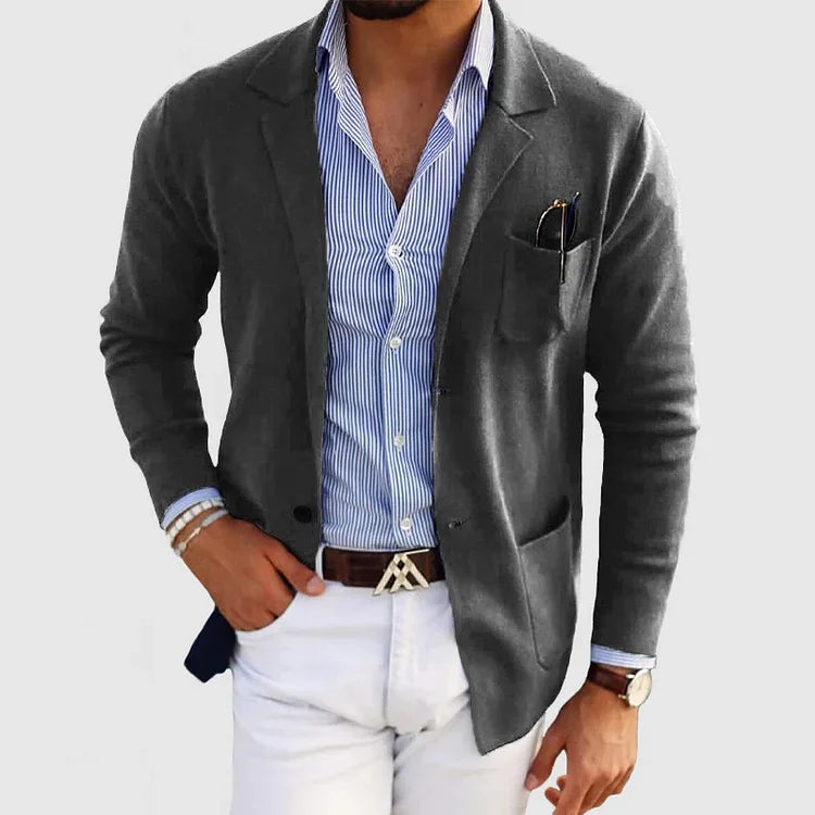 DUMONT LYON | LUXURIOUS MEN'S BLAZER IN SOFT MATERIAL