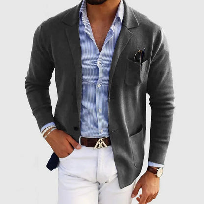 DUMONT LYON | LUXURIOUS MEN'S BLAZER IN SOFT MATERIAL
