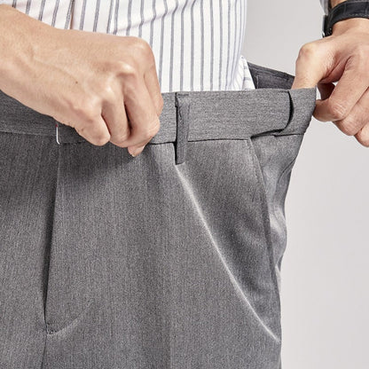 Old Money Gray Splash-Proof Suit Trousers