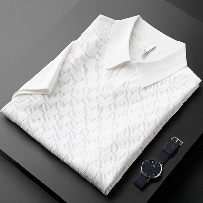 Ansel Checkered Polo Shirt