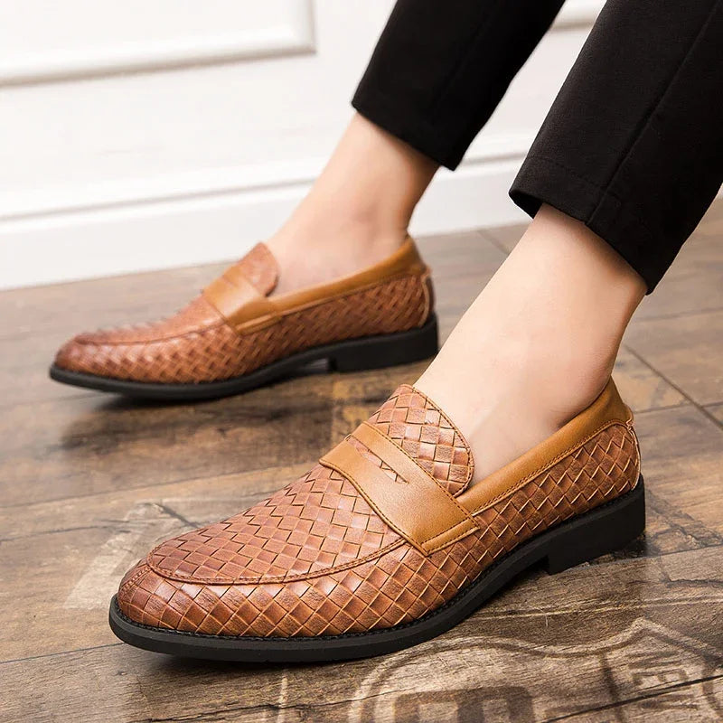 Verona Braided Leather Loafer