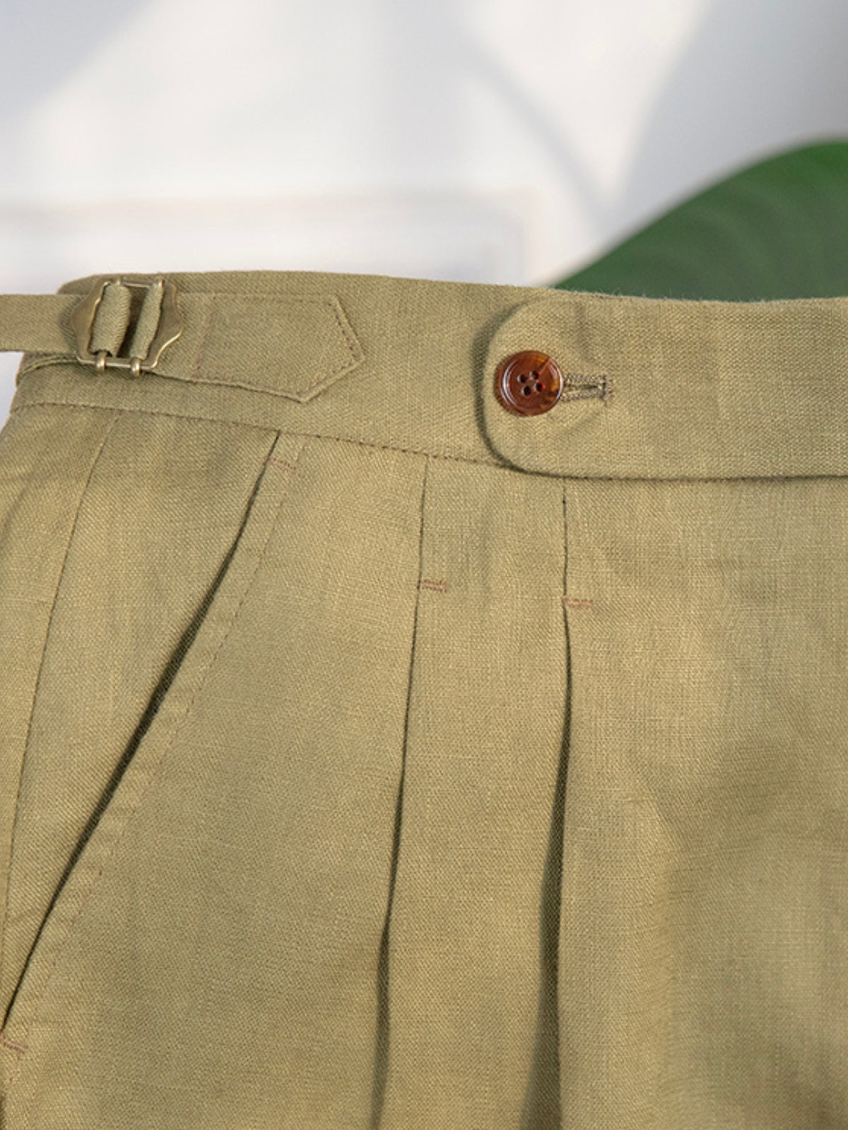 Old Money Old Money High End Linen Shorts