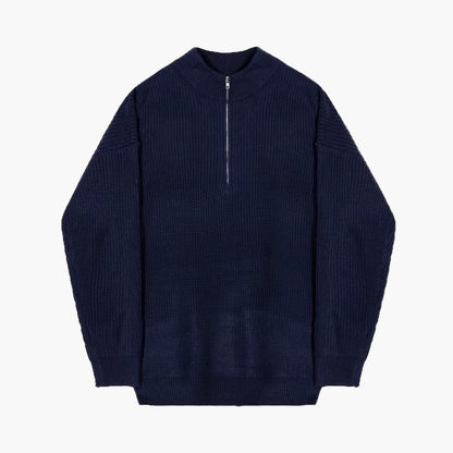 JEONJU Half Zip Sweater
