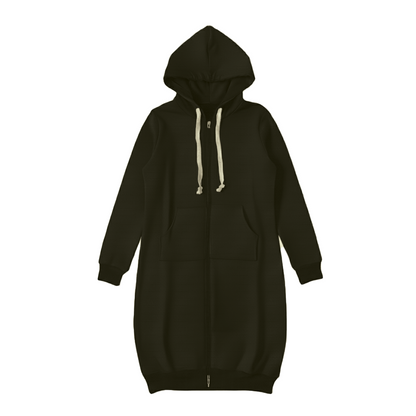 Bonnie - Longline Zip Hoodie