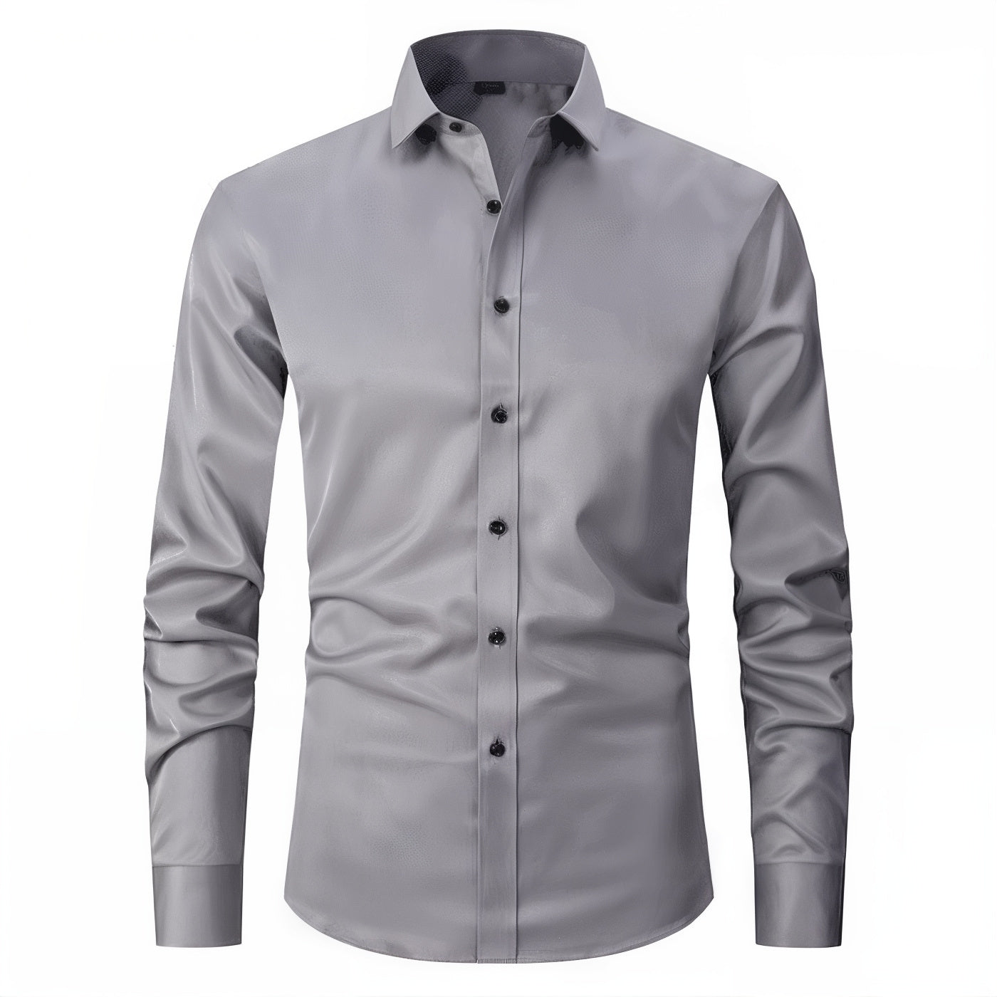 Old Money Stretch Button-up Shirt
